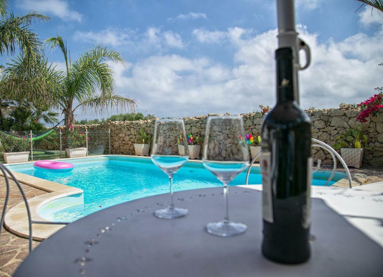 Villa Manzella Piscina Privata Чинізі Екстер'єр фото
